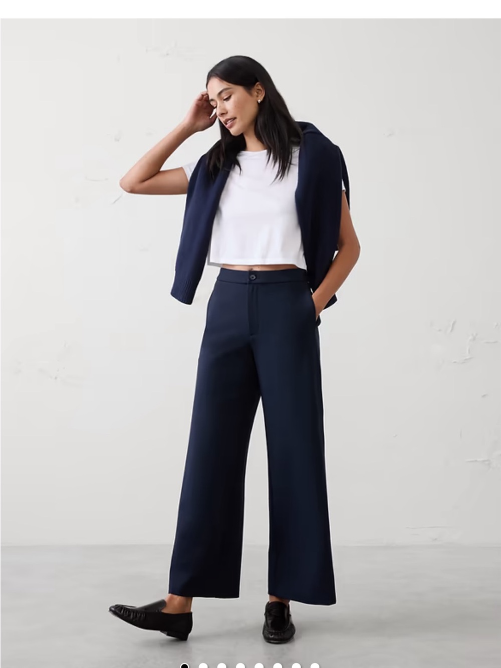 Banana Republic straight ultra high-rise Ponte pants NWOT!